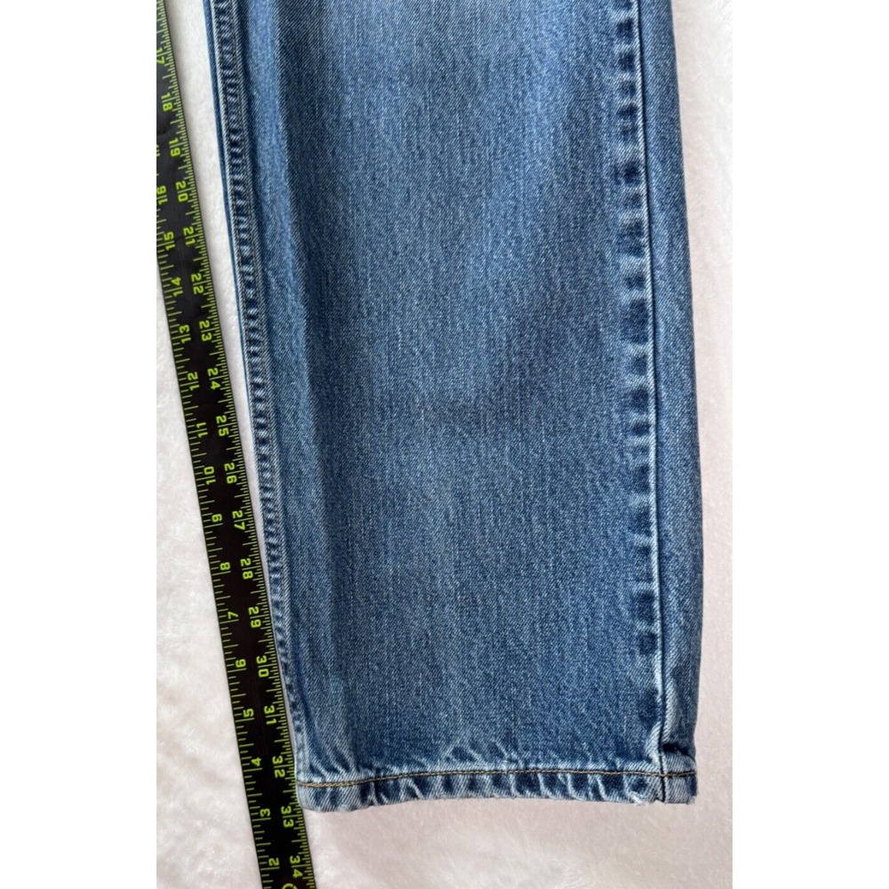Harley-Davidson Straight Leg Med Wash Biker Jeans Size 36Wx34L ( Fits 33x 33). - Picture 8 of 16